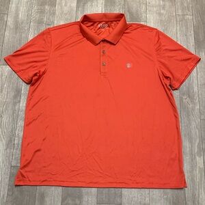 Mens NWOT IZOD Golf Polo Polo‎ Solid Performance Active Training Shirt